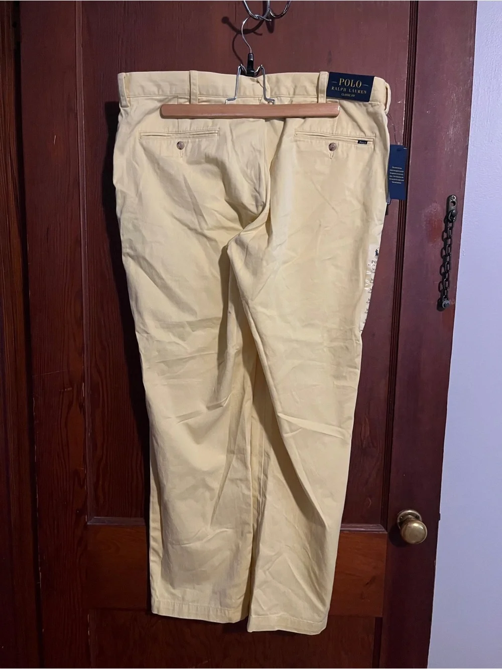 Polo by Ralph Lauren Light Yellow Men's Chino Pants